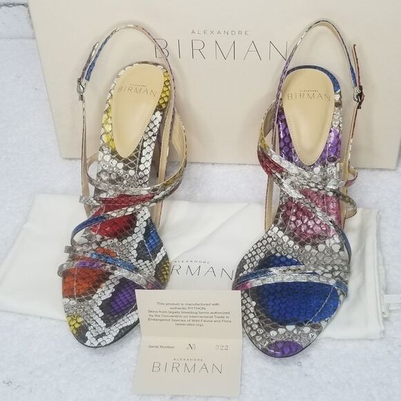 Alexandre Birman
Python Slingback Sandals - Picture 1 of 11